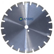 Алмазный диск по железобетону 400 мм с лазерной наваркой сегментов